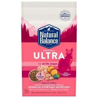 Original Ultra Grain Free Chicken & Salmon Meal Formula 6lb