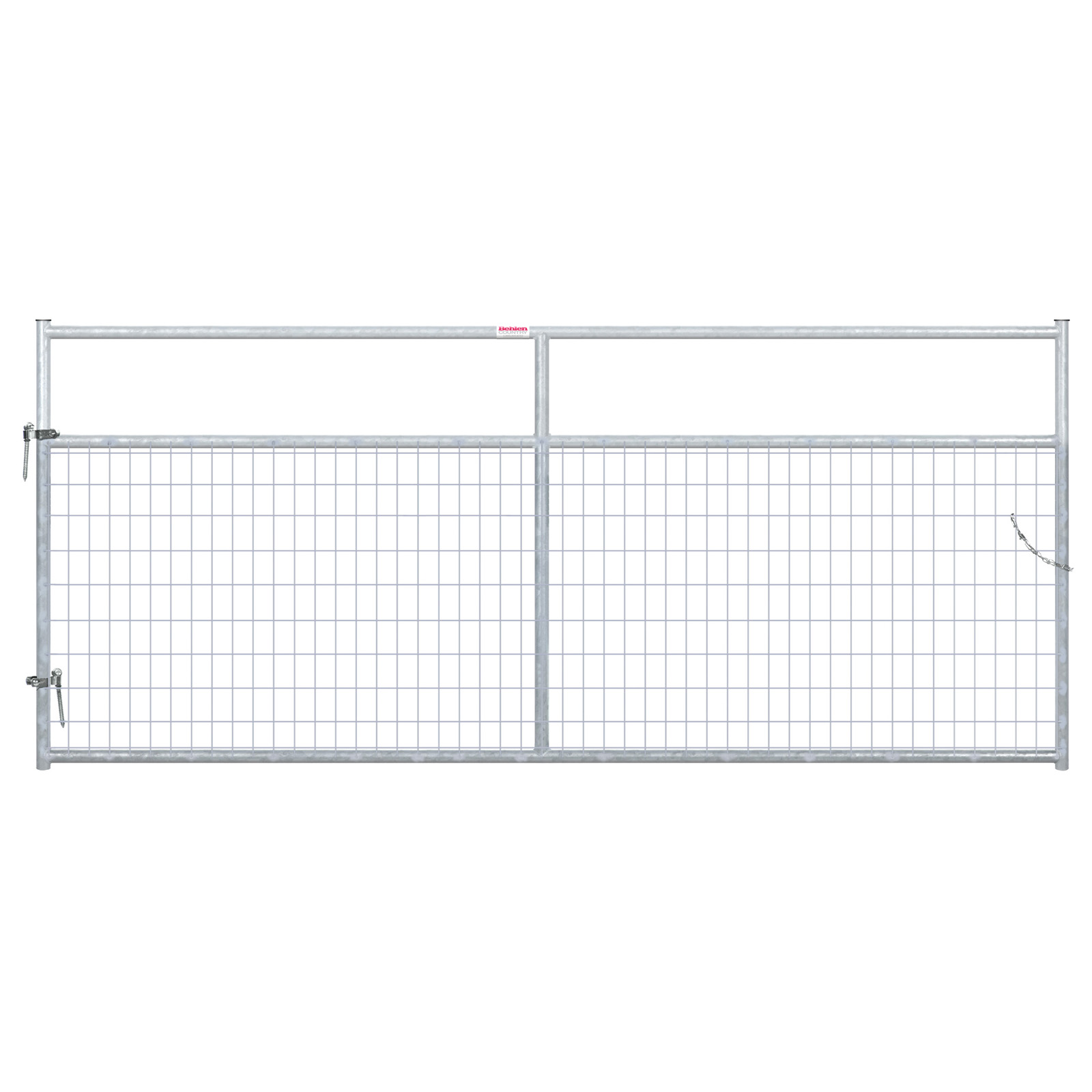 10' BEHLEN GALV MESH GATE