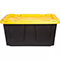Durabilt 27 Gal. Black/Yellow Tote