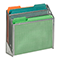 Silver Mesh Vertical File Sorter