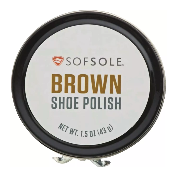 Sof Sole 1.5 Oz. Brown Shoe Polish