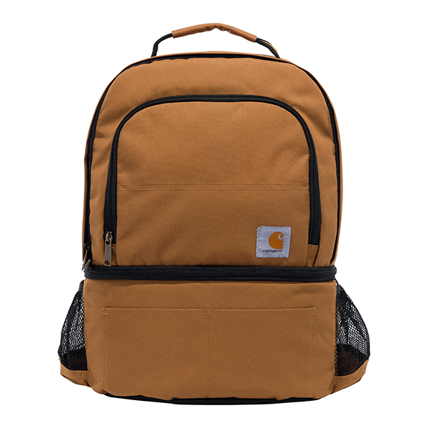 Carhartt 24-Can Insulated Two Compartment Cooler Backpack - Brown