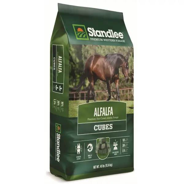 Standlee Premium Western Forage Alfalfa Cubes 40lbs