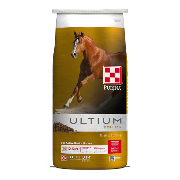 Purina&reg; Ultium&reg; Senior Horse Feed - 50lbs