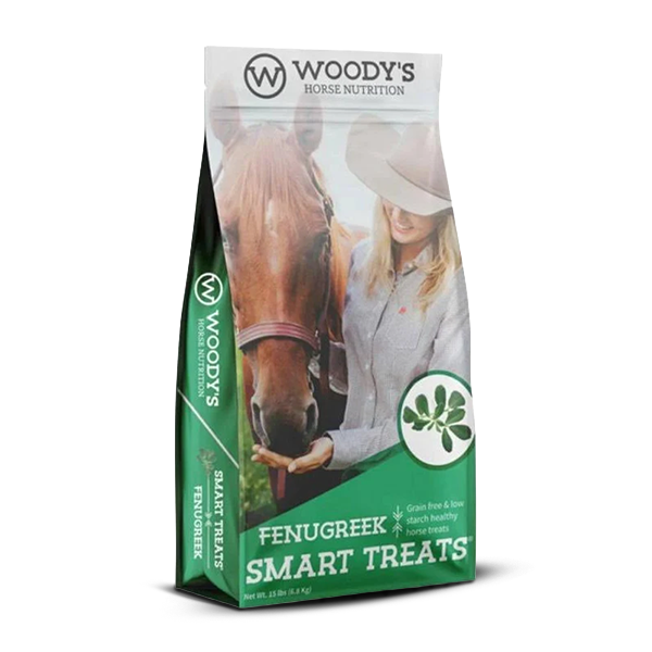 Woody's Horse Nutrition Fenugreek Smart Treats - 5lbs