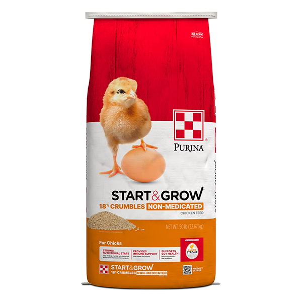 Purina&reg; Start & Grow&reg; Non-Medicated 50lb