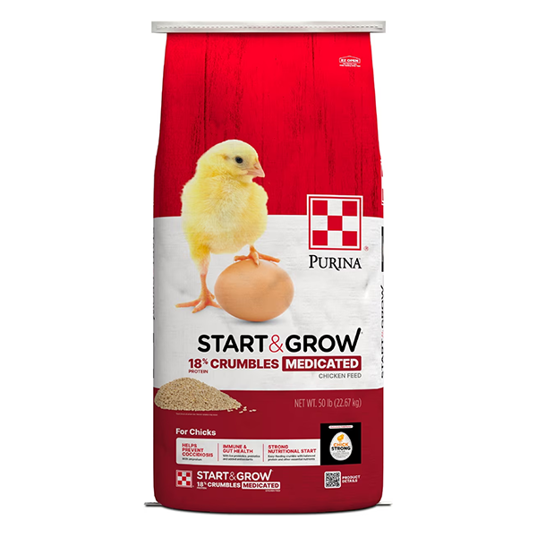 Purina&reg; Start & Grow&reg; Medicated 50lb