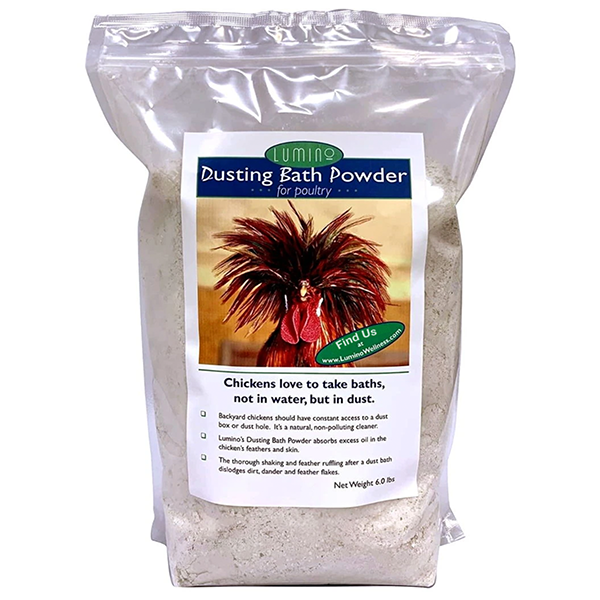 Lumino Dusting Bath Powder for Poultry - 6lbs