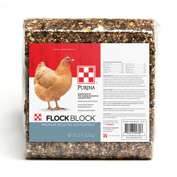 Purina&reg; Flock Block&reg; 25lb