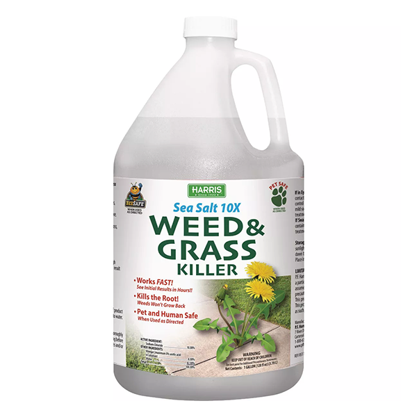 Harris Sea Salt 10x Grass & Weed Killer - 1 Gal.