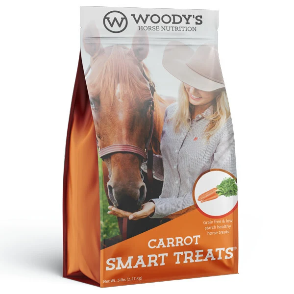 Woody's Horse Nutrition Carrot Smart Treats - 5lbs