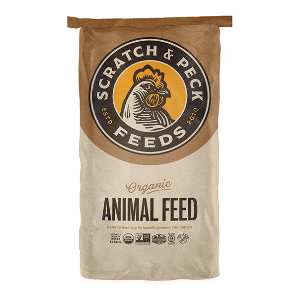 Scratch & Peck Organic Cracked Corn - 40LB