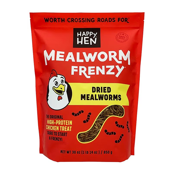 Happy Hens Mealworm Frenzy - 30oz