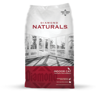 Diamond Naturals Indoor Cat Chicken & Rice Formula 6lb
