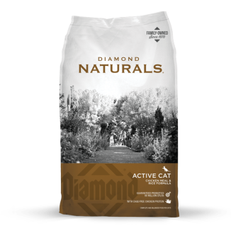 Diamond Naturals Active Cat Chicken Meal & Rice Formula 6lb