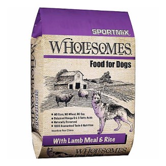 Wholesomes With Lamb Meal & Rice Formula Dog Food 40lb