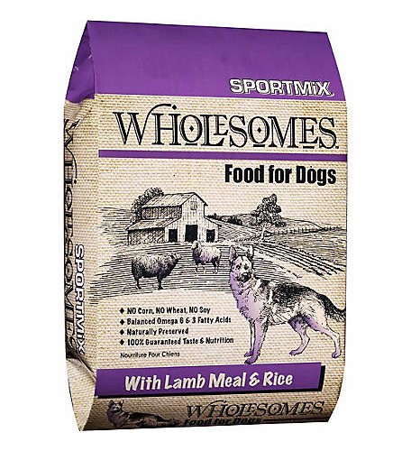 Wholesomes� With Lamb Meal & Rice Formula Dog Food 40lb